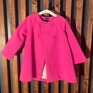 Baby Gap toddler pink pea coat in 18-24 months